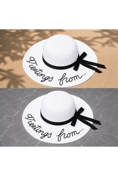 EMKSHOP Women's Straw Beach Hat