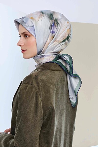 Armine Silk Scarf 2026 Spring-Summer - 9515D-01 - Tivil
