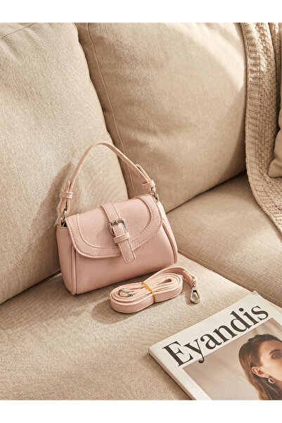 eyandis Women's Buckle Baguette Handbag Antique Leather Adjustable Long Strap...