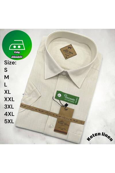 Aycan Fourmen Cotton Linen Single Pocket Shirt