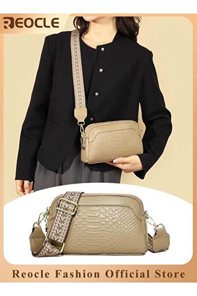 REOCLE Women's Shoulder Bag Leather Handbag Small Crossbody Bags Purses with ...