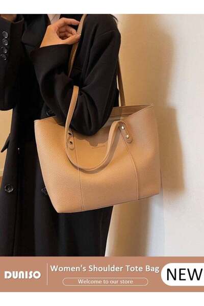 DUNISO Women's Shoulder Tote Bag Faux Leather Handbag for Women Large Capacit...