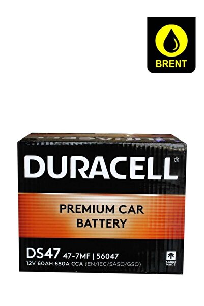 Duracell 60 Amp Original Long-Life Car Battery DS47 7MF-47 12V