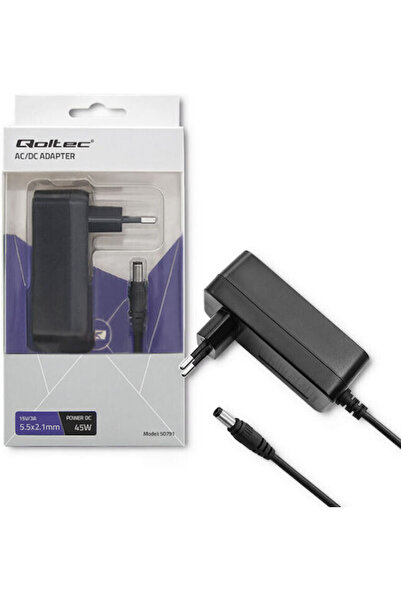 Qoltec Adaptor Universal Încărcător Laptop 45W 15V 3A Cod: 50791