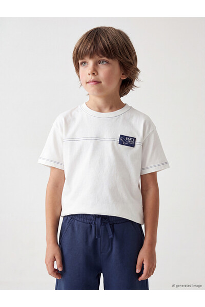 LC Waikiki Printed Boy's Suit