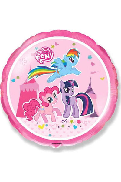 AMSCAN Balon din folie Flexmetal 18 inci Fx Micul Ponei Pachet rotund