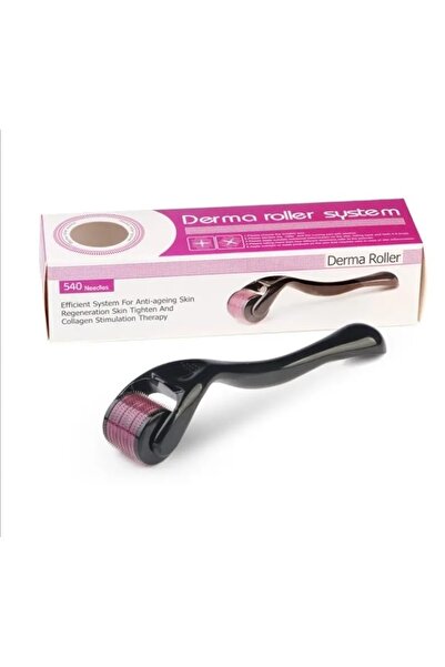 MACVI Dermaroller profesional cu 540 de micro-ace de 0,75 mm — Revitalizare i...