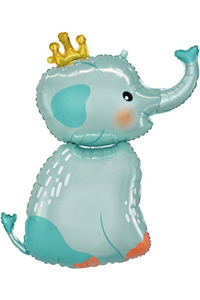 Godan Balon Coroană Elefant Albastru 28 "