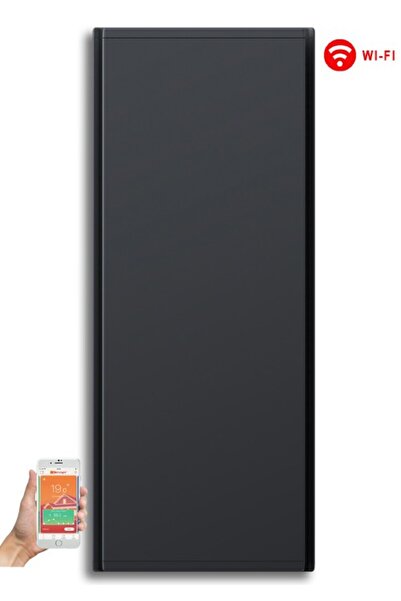 Radialight Icon WiFi 1000 Watt Ανθρακί - Κάθετο Ψηφιακό Σώμα Θέρμανσης