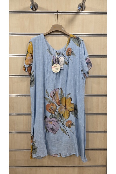 Park Moda Cotton Short Italian Dress