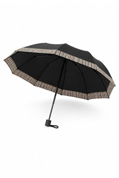 BRANDLESS Umbrelă pliabilă neagra, compactă, cu protecție solară