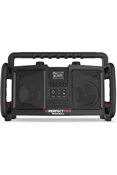 OEM PerfectPro Rockbull Επιτραπέζιο Ραδιόφωνο Επαναφορτιζόμενο με Bluetooth κ...