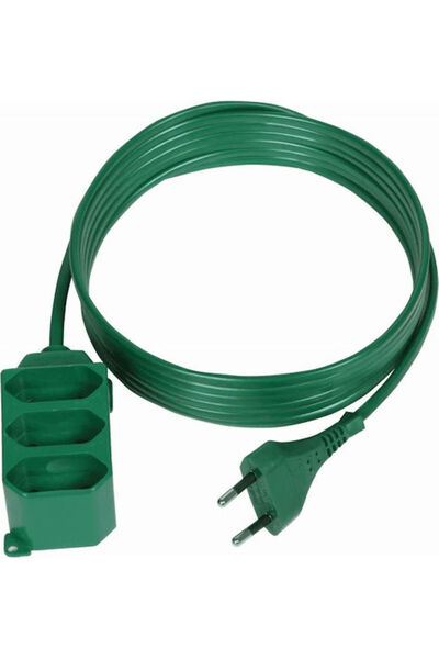 OEM Prelungitor cu USB-A și cablu de 3m, gri, Cod: ELE-PRE-00006