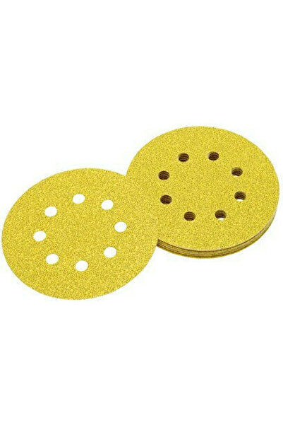Dewalt Disc pentru șlefuitor orbital cu 8 găuri 125x125mm 10 bucăți - Cod QZ:...