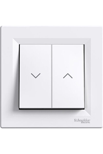 Schneider Electric Întrerupător de perete încastrat pentru iluminat, alb. Cod...