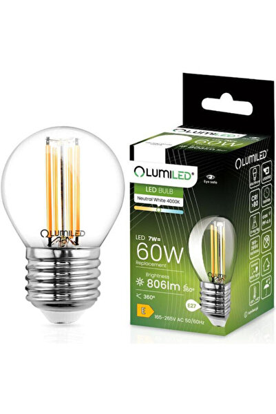 Lumiled Bec LED pentru soclu E27 și formă P45 Alb 770lm