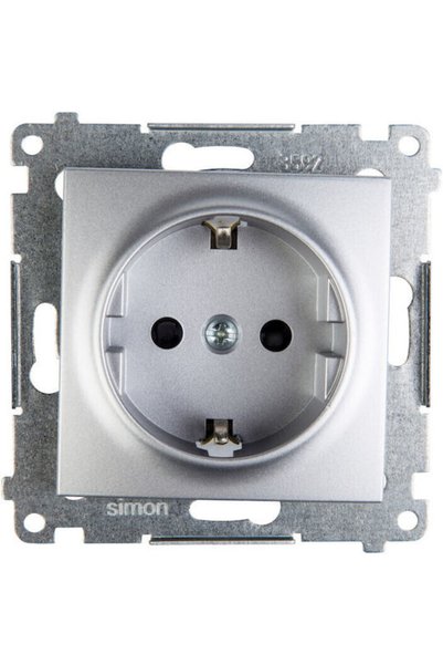 Kontakt-Simon Priză electrică gri 1 buc.