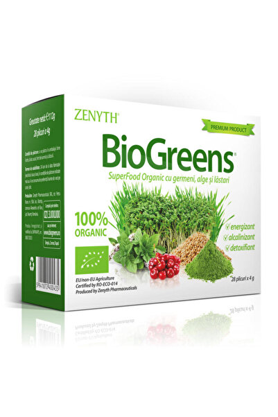 ZENYTH BioGreens /Bio 28plicuri