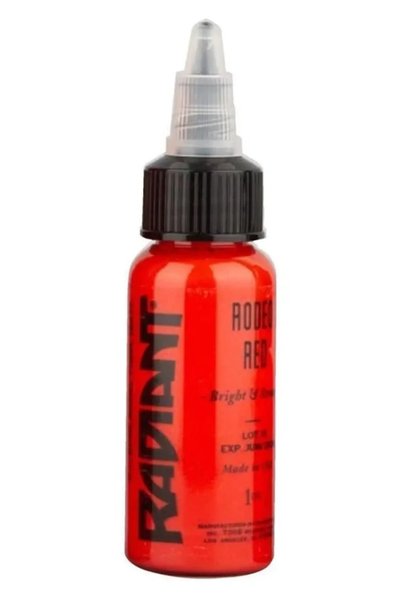 Tattoo Rodeo Red Radiant Dövme Boyası 30ml – Yoğun Kırmızı Profesyonel Ink