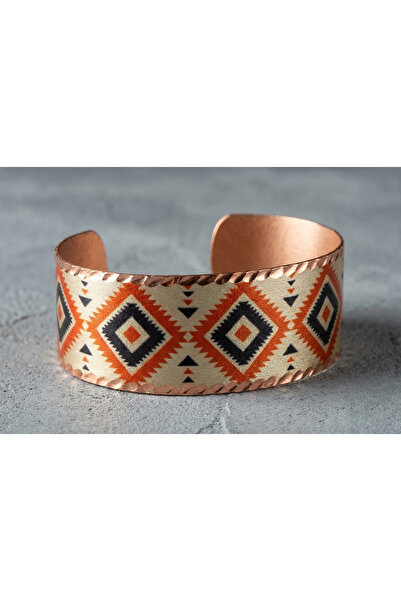 Erol Bakır New Series 1997 Bijouterie Bracelet 100% Handmade Copper