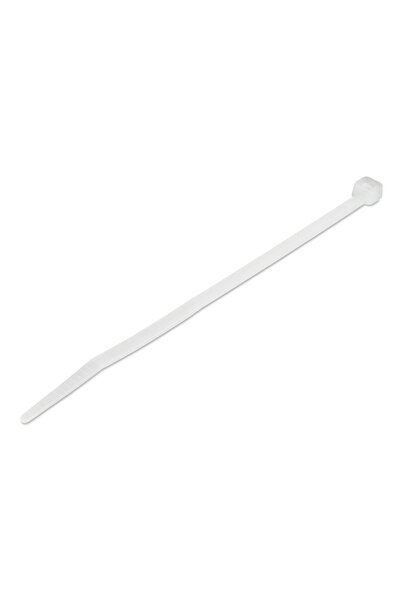 POWERTECH δεματικά καλωδίων TIES-043, 200x2.5mm, λευκά, 100τμχ