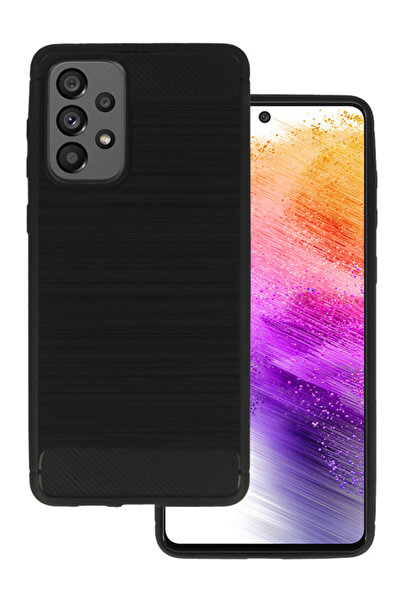 POWERTECH θήκη Carbon MOB-1741 για Samsung A73 5G, μαύρη