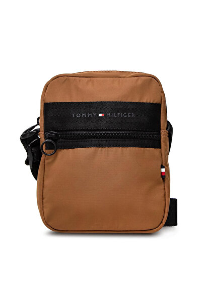 Tommy Hilfiger Th Horizon Μίνι Ρεπόρτερ Ανδρική Τσάντα Καφέ AM0AM10262