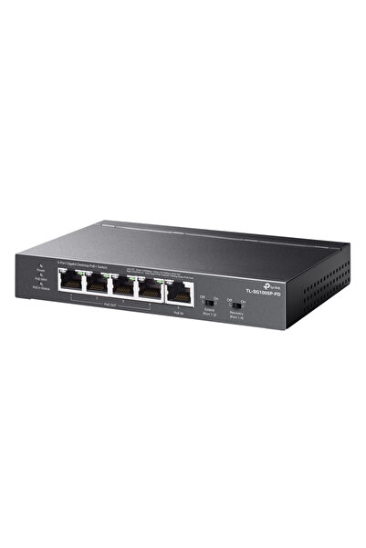 TP-LINK desktop switch TL-SG1005P-PD, 5x Gigabit θύρες, PoE+, UN/1.0