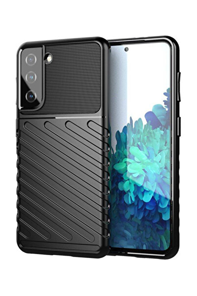 POWERTECH Θήκη Thunder MOB-1734 για Samsung S22, μαύρη
