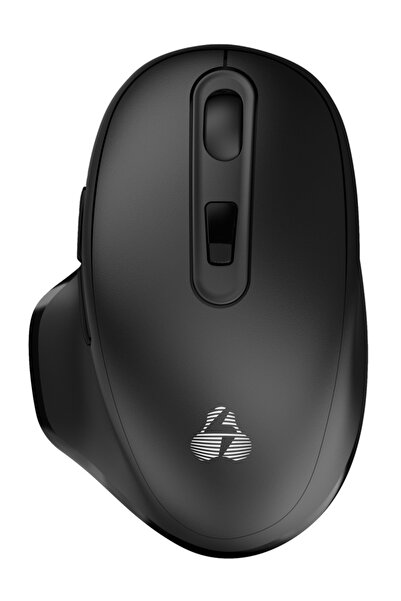 POWERTECH ασύρματο ποντίκι PT-1152, USB & USB-C δέκτη, 1600DPI, μαύρο