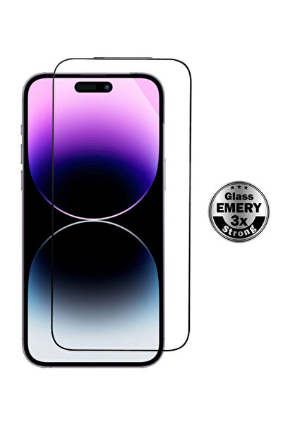 POWERTECH σκληρυμένο γυαλί Emery 5D TGC-0796 για iPhone 17 Pro Max, πλήρης συ...
