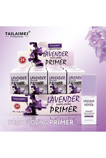 TAILAIMEI 24-часов хидратиращ лавандулов праймър за грим