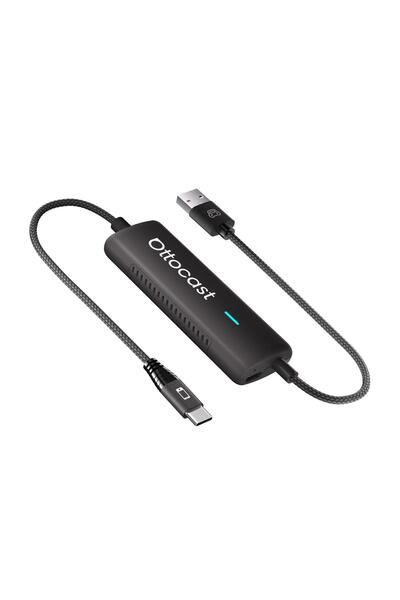 Ottocast Adaptor CarPlay Wireless Mirror Touch control tactil bidirectional, ...