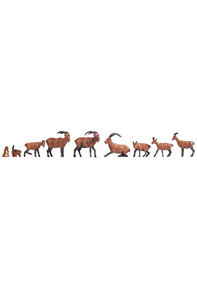 Noch Set de figurine "Animale alpine" - H0 15742