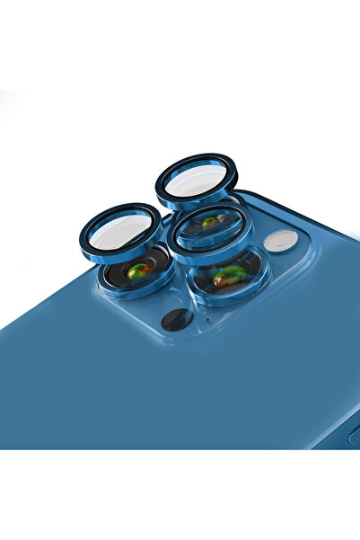 Apple iPhone 12 Pro Max - Camera glass Ring Pacific Blue