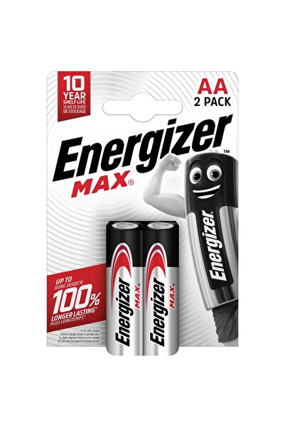 OEM Комплект от 2 батерии, AA, LR6, 1.5V, Energizer Max