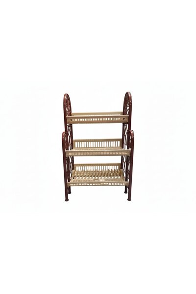 China 3-Tier Plastic Kitchen Shelf - Durable and Space-Saving