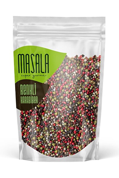 Yıldızan Msa Shop Super Gurme Masala Colored Black Pepper 100 g - 4 Colors Pe...