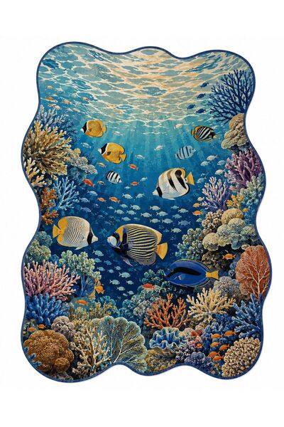 Rugs Modern Halı ETA Geleneksel Desenli Modern Dokuma Taban Dekoratif Halı ET...