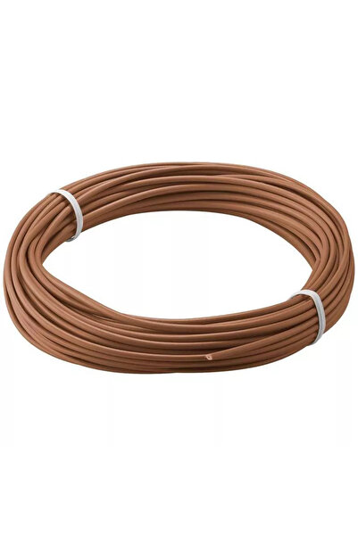 OEM Multi-core insulated copper cable 10m brown 1x0.14mm Goobay