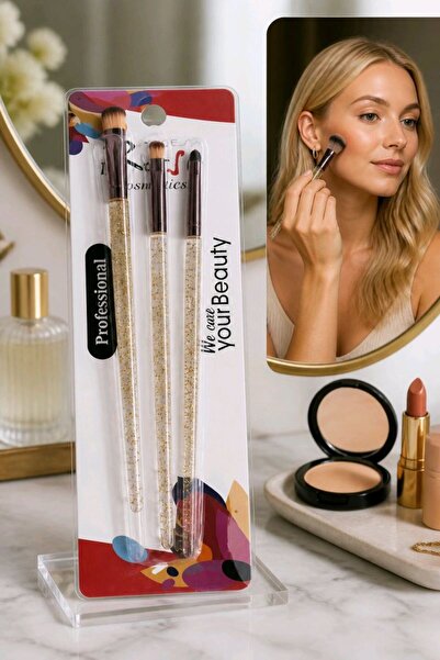 Monalisa Home Luxury Triple Makeup Brush
