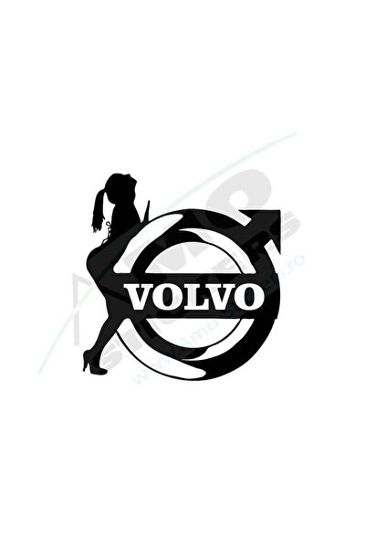 Amo-Stickers Стикер за кола VOLVO 30 Черен