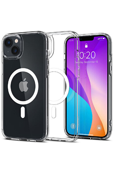 Spigen Crystal Hybrid MagFit - MagSafe Θήκη Apple iPhone 14 Plus - White