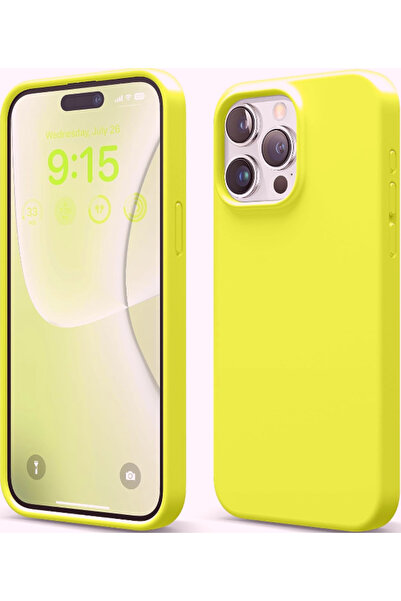 Elago Silicone Case - Premium Θήκη Σιλικόνης Apple iPhone 15 Pro Max - Neon Y...