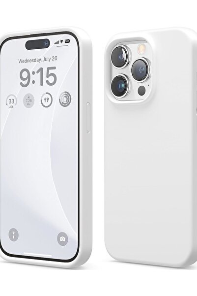 Elago Silicone Case - Premium Θήκη Σιλικόνης Apple iPhone 15 Pro - White