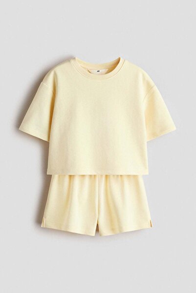 H&M طقم سويت شيرت مكون من قطعتين