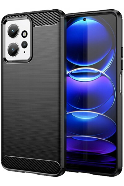spacecase Carbon - Θήκη Σιλικόνης - Xiaomi Redmi Note 12 4G - Black