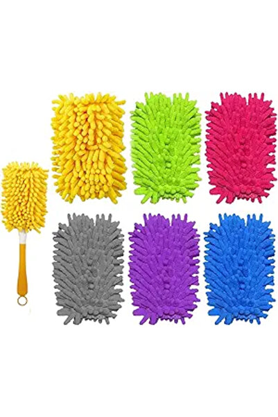 Arabest Washable Microfiber Duster Refills, Compatible Swiffer Hand Duster 6 ...