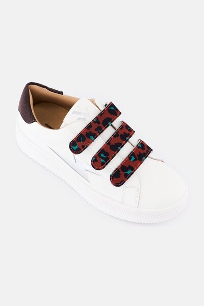 Vanessa Wu Women Noura Velcro Closure Casual Shoes, Multicolor