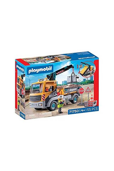 Playmobil Construction Truck with Crane 71750